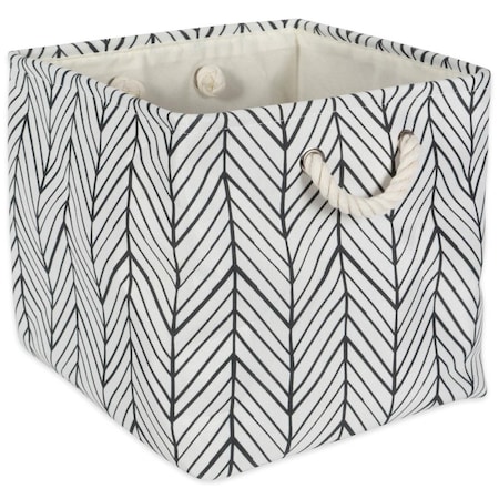 Convenience Concepts Storage Bin, Polyester, Off White HI2567536